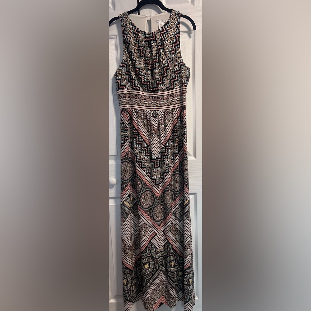 Women's London Times Morris Dress With Halter Neckline